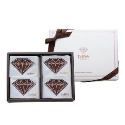 デルレイ　ダイヤモンドフォンダンショコラ 4個入　¥2,160